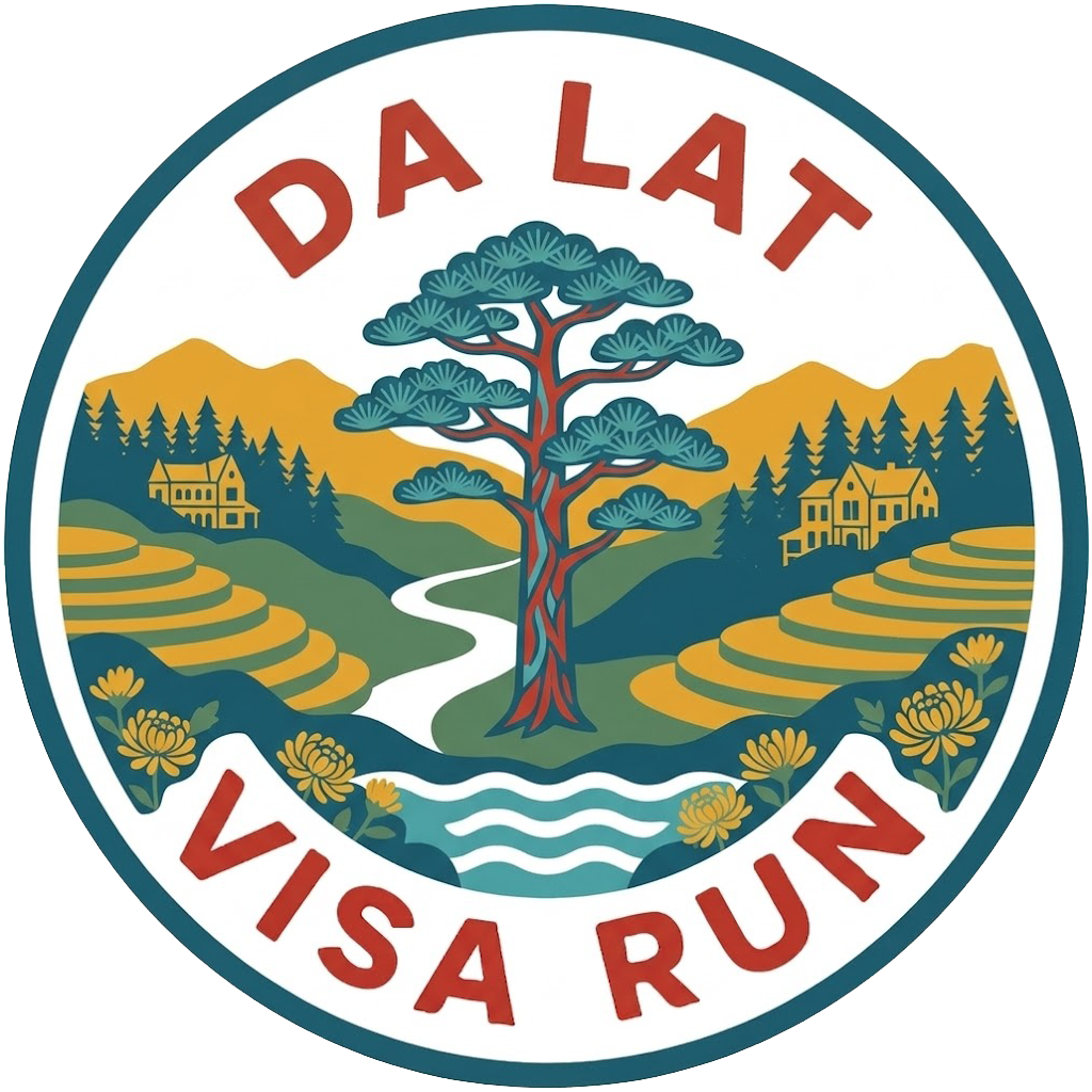Da Lat visa run logo